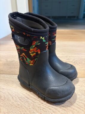 Bogs York Camo Kids Boots